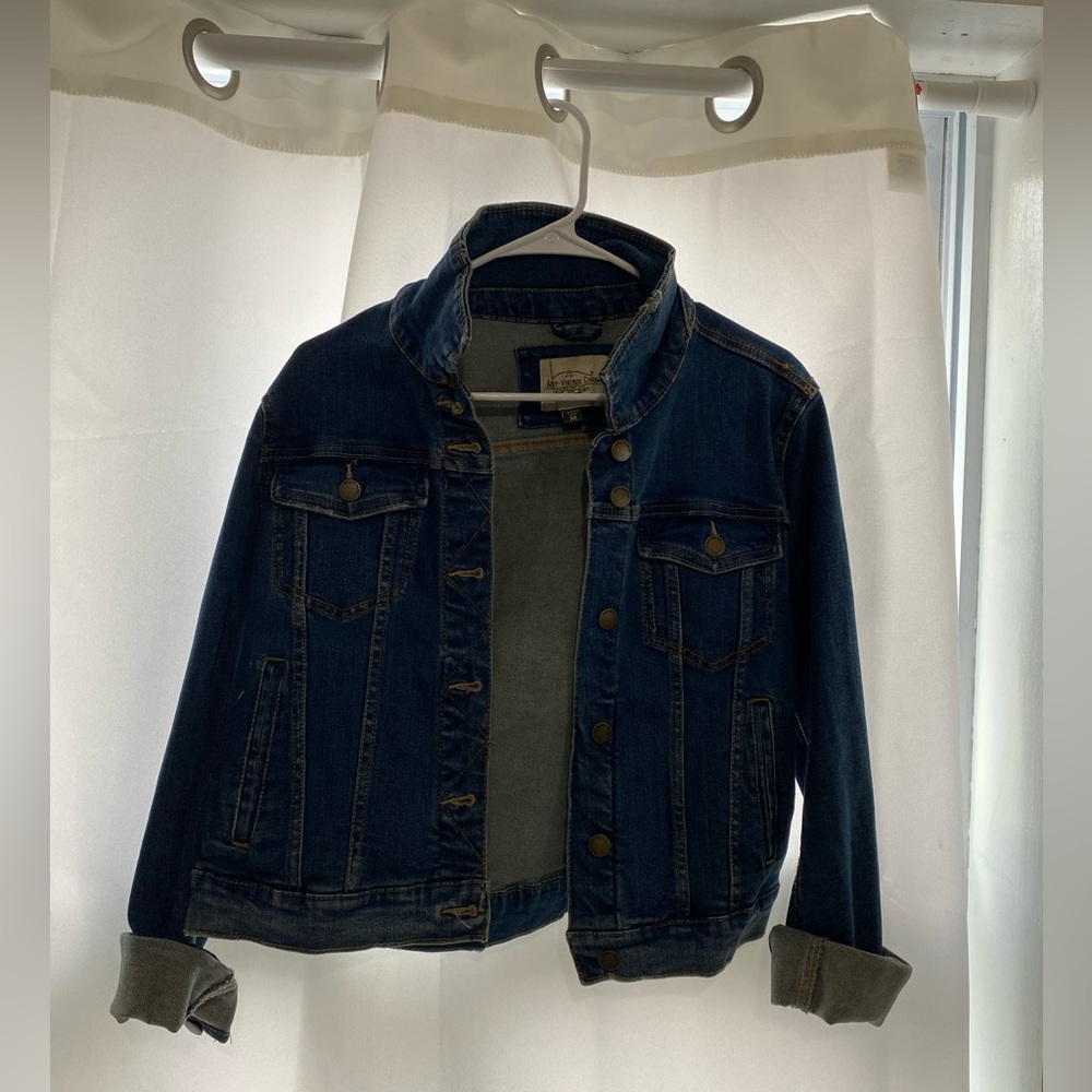 Dark Washed Jean Jacket